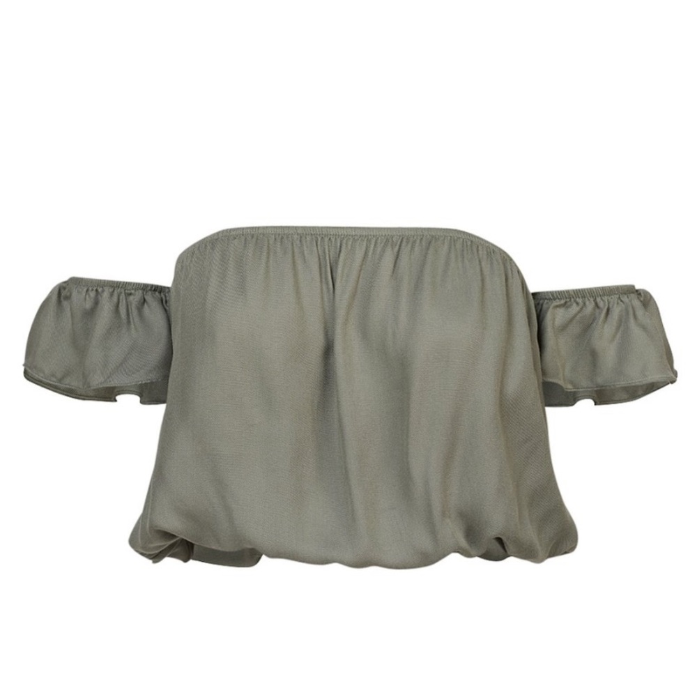 3️⃣ for $20❗️HP!!!✨F21 Off the shoulder crop top